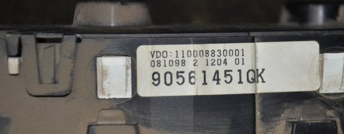 Ceasuri bord Astra G 1.7 D Isuzu 75cp / 90561451QK