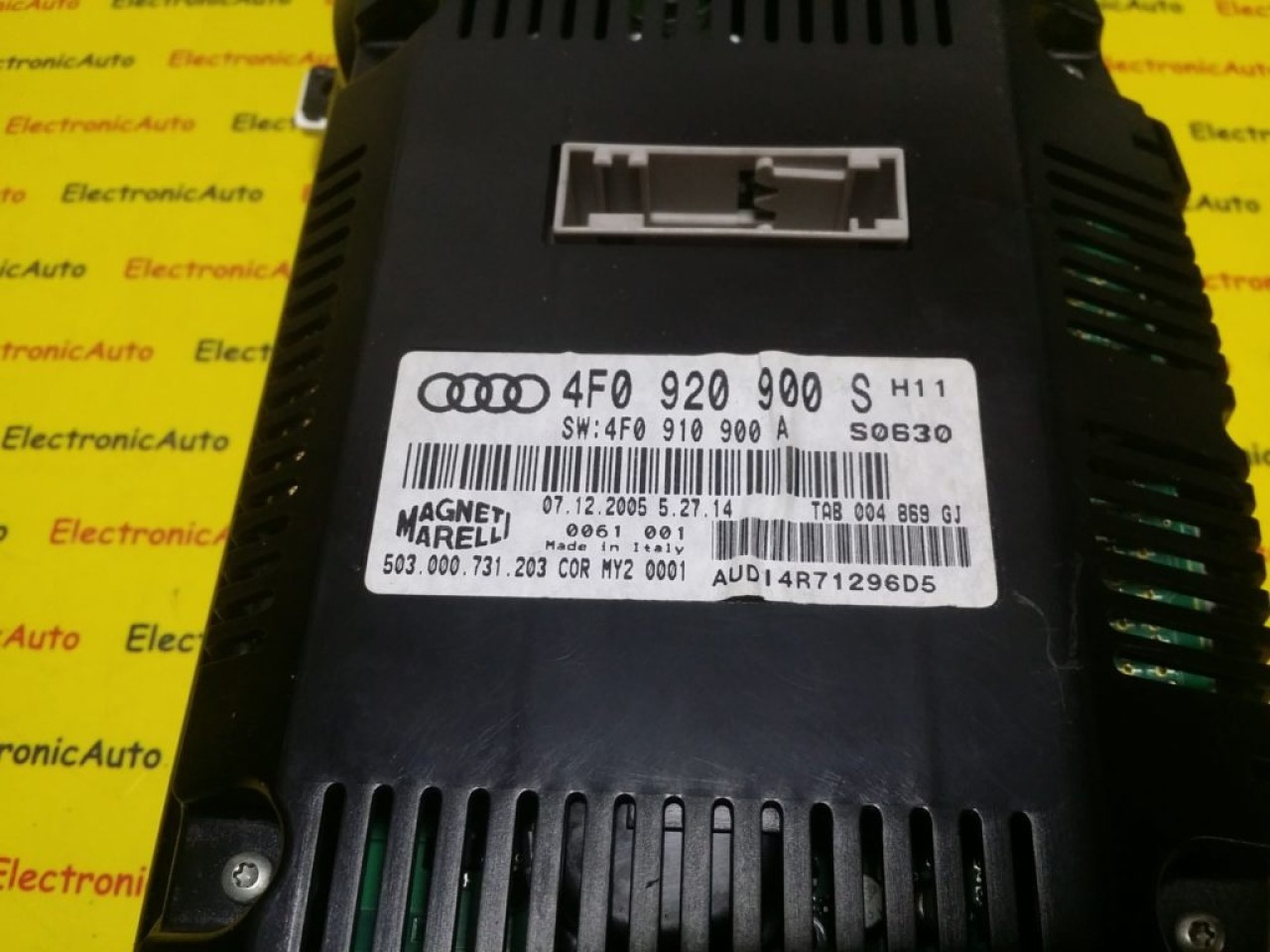 Ceasuri Bord Audi, 4F0920900S, 4F0910900A, 5550007301