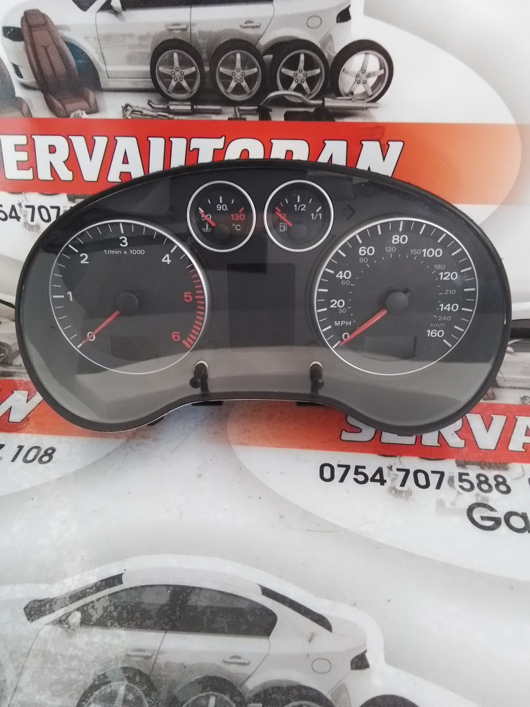 Ceasuri bord Audi A3 (2003-2008) [8P1] 2.0 Motorina 2006, 8P0920981 / VOLAN DREAPTA