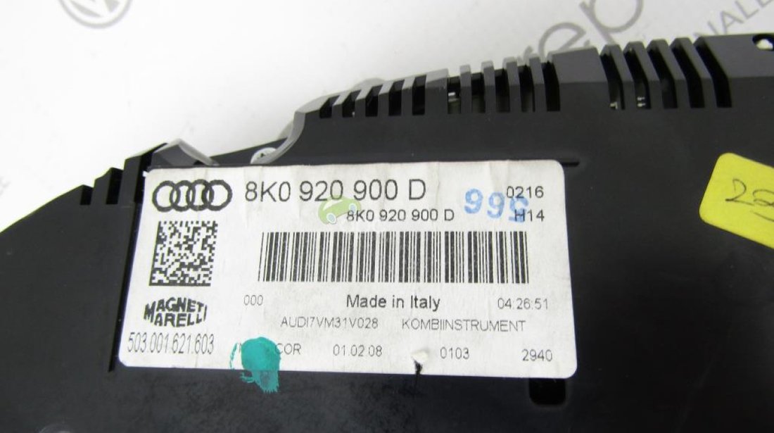 Ceasuri Bord Audi A4 8K B8 Diesel cod 8K0920900D