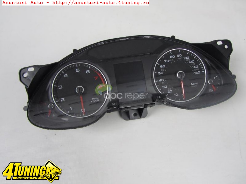 Ceasuri bord Audi A4 8K Facelift 2 0Tfsi model SUA cod 8K0920951E