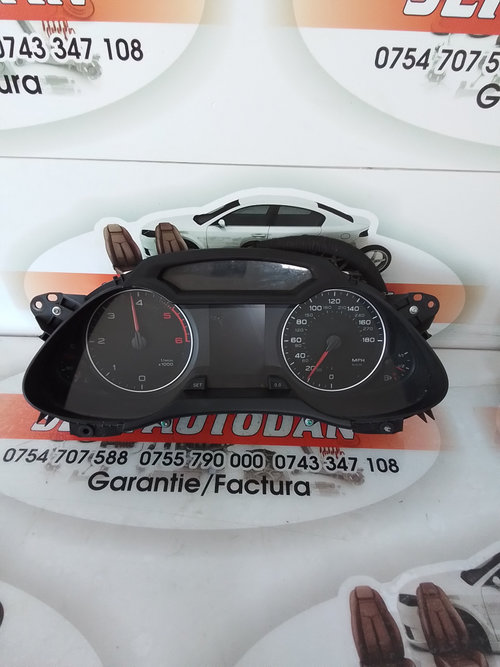 Ceasuri bord Audi A4 facelift (2011-2015) [B8] 2.0 Motorina 2012, 8K0920980N / VOLAN DREAPTA