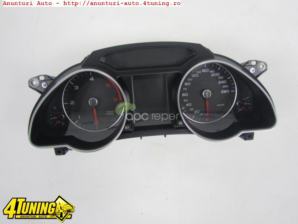 Ceasuri bord Audi A5 8T Facelift Diesel cod 8T0920932