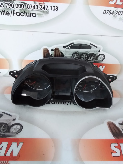 Ceasuri bord Audi A5 facelift (2012-2016) 1.8 Benzina 2012, 8T0920981H / Volan dreapta