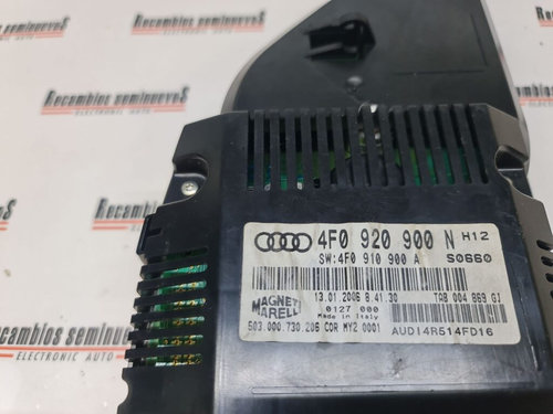 Ceasuri bord AUDI A6 4F0 920 900 N / 4F0920900N / 4F0 910 900 A / 4F0910900A / 503 000 730 206 / 503...