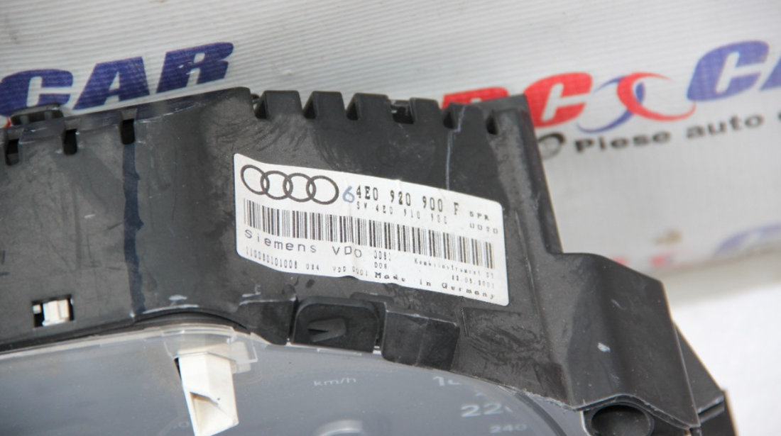 Ceasuri bord Audi A8 4E D3 2003-2009 4.2 TDI cod: 4E0920900F
