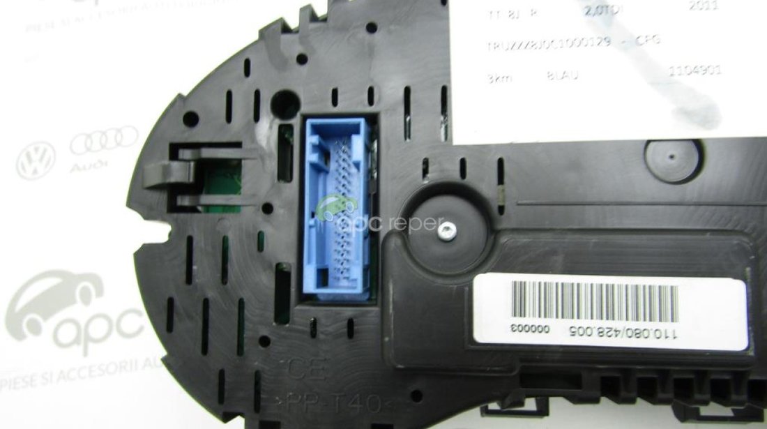 Ceasuri bord Audi TT 8J Diesel Facelift - cod 8J0920981A