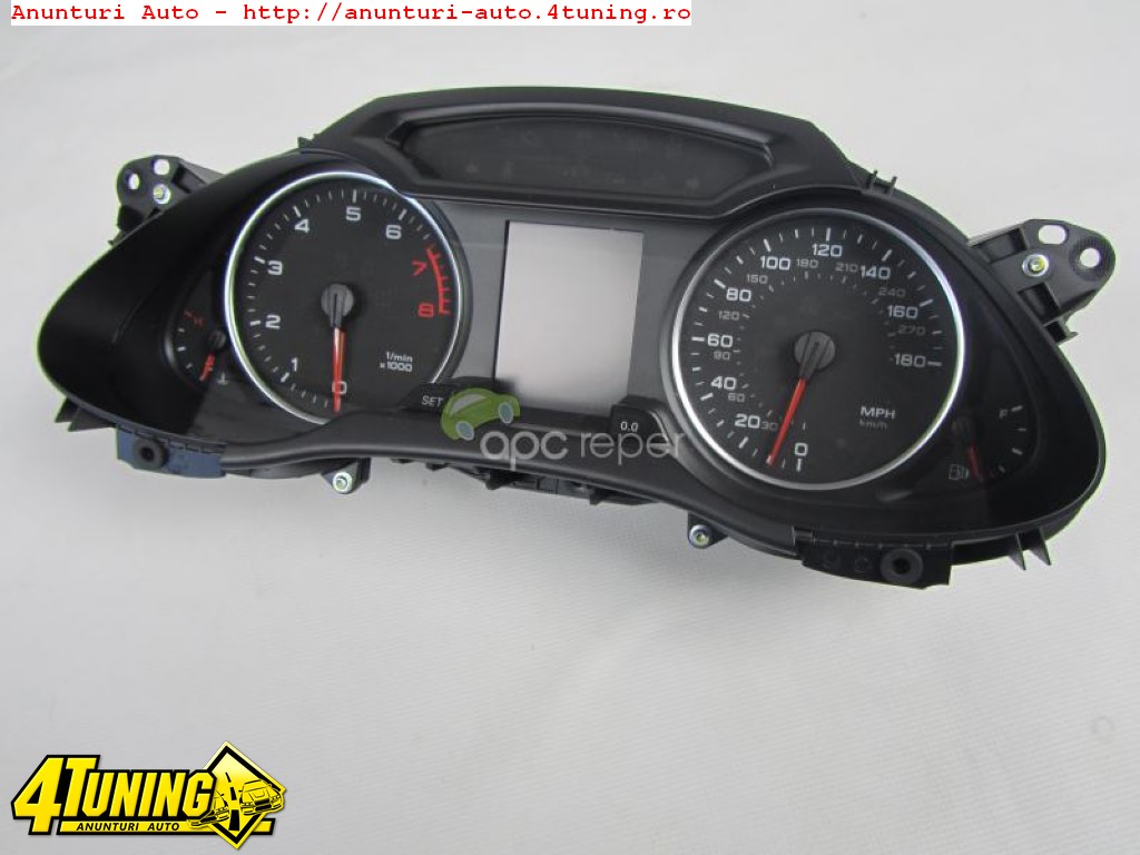Ceasuri bord benzina FSI TFSI originale Audi A4 8K cod 8K0920980S