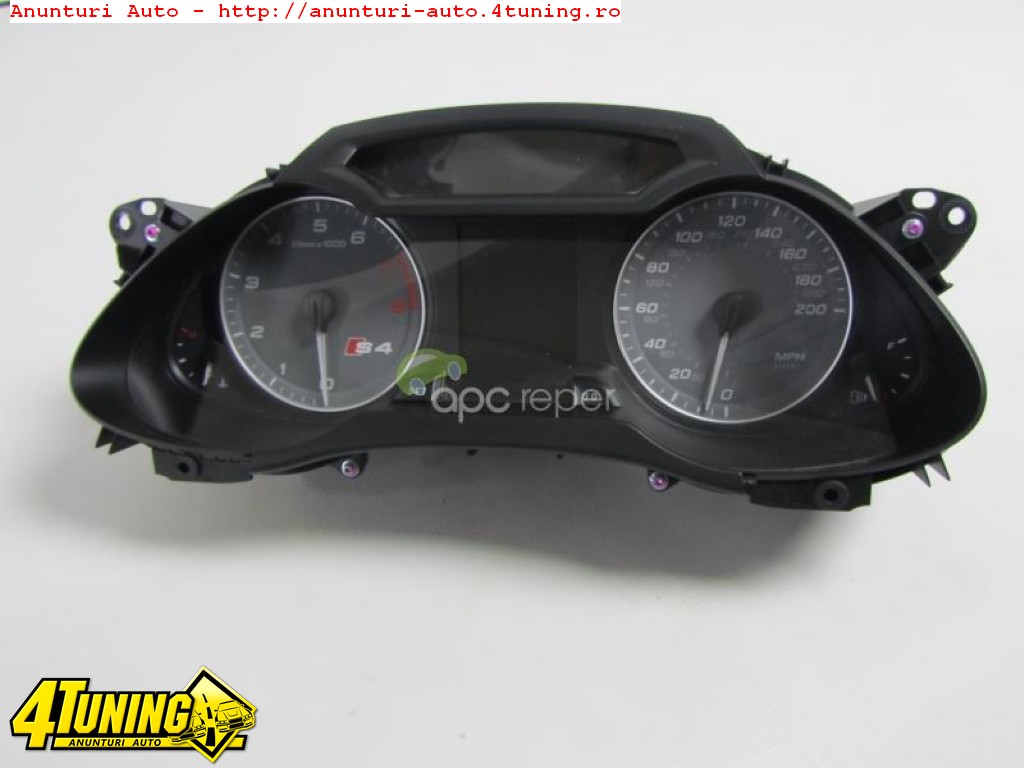 Ceasuri bord benzina originale Audi S4 b8 8K cod 8K0920980Q - A4 B8