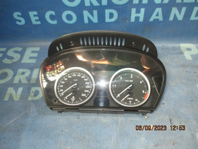 Ceasuri bord BMW E64 635d; 9177291 (geam fisurat)