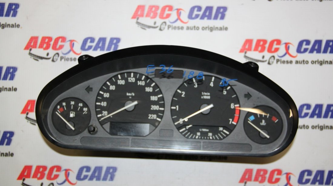 Ceasuri bord BMW Seria 3 E36 1.8 Benzina cod: 62118353821 / 6160583001 / 9220301033 model 1995