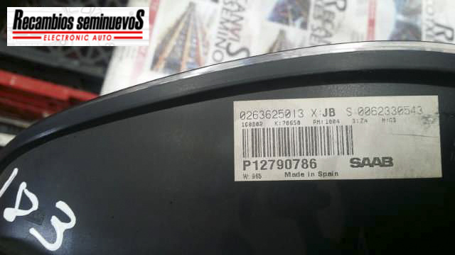 Ceasuri bord BOSCH SAAB 9-3 2 0263625013 / P127907860263625013 / P12790786