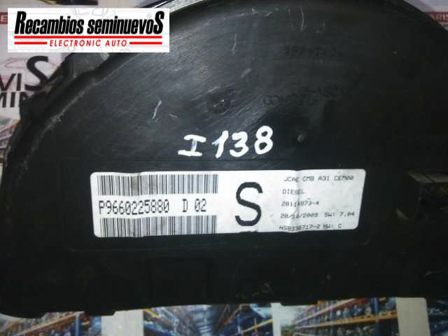 Ceasuri bord CITROEN C3 P9660225880 D / P9660225880DP9660225880 D / P9660225880D