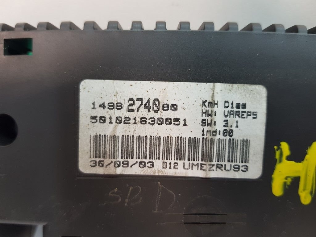 Ceasuri bord CITROEN C8 1496274080 / 5010216300511496274080 / 501021630051