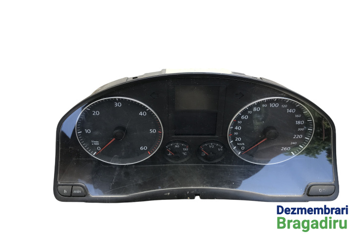 Ceasuri bord Cod: 1K0920861B 1K0920861B Volkswagen VW Golf 5 [2003 - 2009] Hatchback 3-usi 1.9 TDI 6DSG (105 hp) Cod motor: BKC, Cod cutie: HLH, Cod culoare: LA6Q