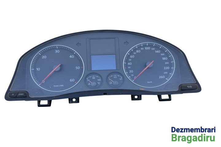 Ceasuri bord Cod: 1K0920862B 1K0920862B Volkswagen VW Jetta 5 [2005 - 2011] Sedan 4-usi 1.9 TDI MT (105 hp) Cod motor: BKC, Cod cutie: GQQ, Cod culoare: LA7W