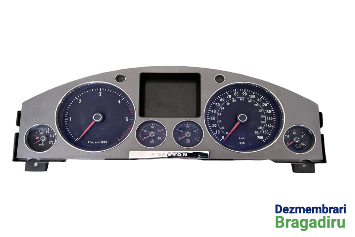 Ceasuri bord Cod: 3D0920982P 0263661009 Volkswagen VW Phaeton [facelift] [2008 - 2010] Sedan 3.0 TDI L 4Motion AT (233 hp)