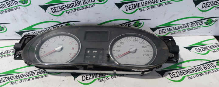 Ceasuri bord Dacia Logan [facelift] [2007 - 2012] MCV wagon 1.5 D MT (86 hp)