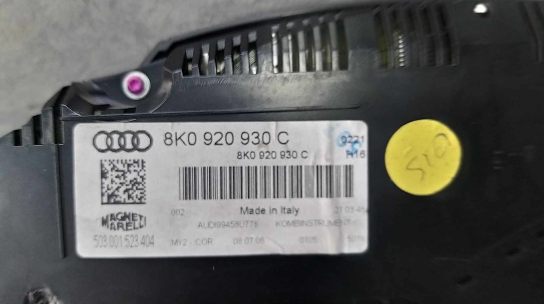 Ceasuri bord diesel audi a4 b8 8k 8k0920930c