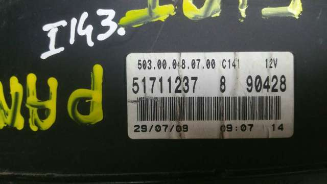 Ceasuri bord FIAT PANDA 503.00.048.07.00 / 503 00 048 07 00 / 503000480700 / C141 / 51711237503.00.048.07.00 / 503 00 048 07 00 / 503000480700 / C141 / 51711237