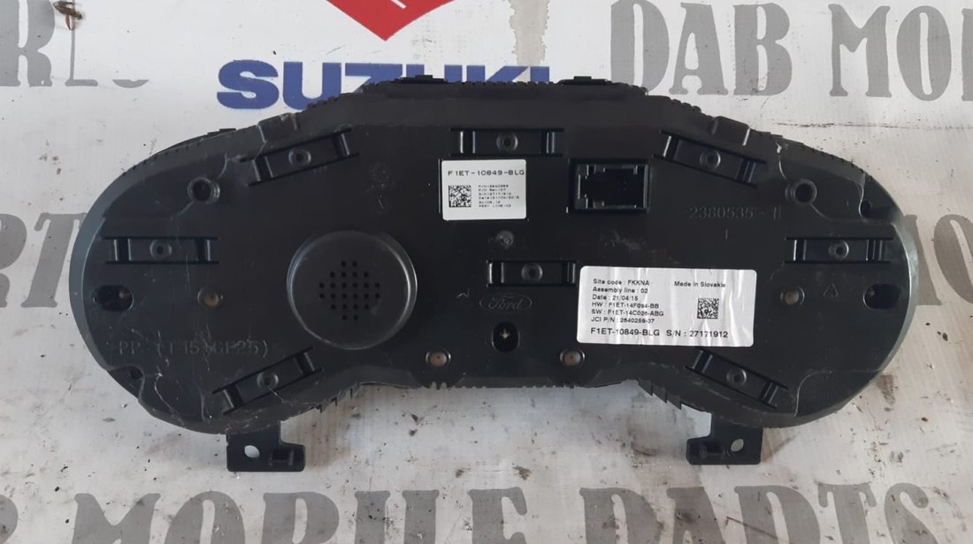 Ceasuri bord Ford Focus 3 Facelift 1.6 TDCi  cod F1ET-10849-BLG