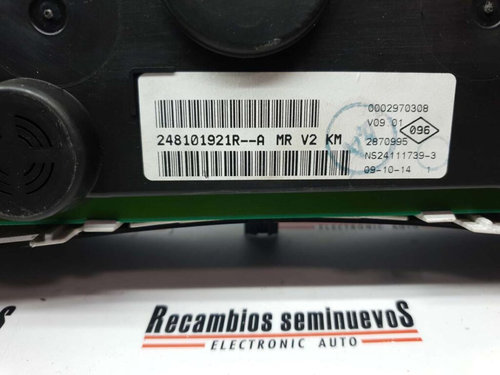 Ceasuri bord JOHNSON CONTROLS DACIA DUSTER 248101921R A / 248101921RA248101921R A / 248101921RA