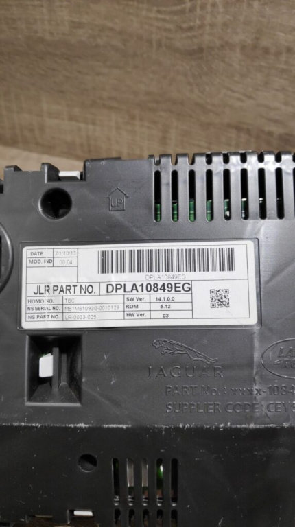 Ceasuri bord JOHNSON CONTROLS LAND ROVER EVOQUE DPLA10849EG / A2C53118452 / A 164 540 07 11 / A16454...