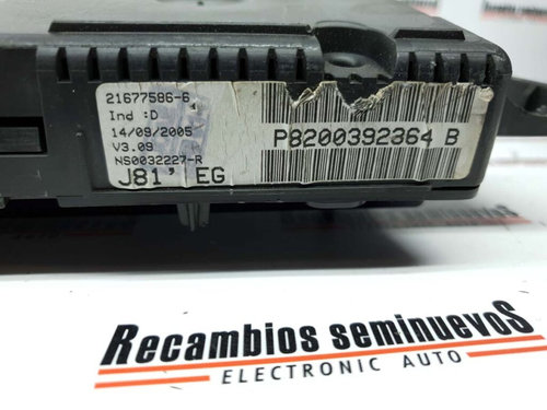 Ceasuri bord JOHNSON CONTROLS RENAULT ESPACE 3 P8200392364 B / P8200392364B / 21677586-6 / 21677586 ...