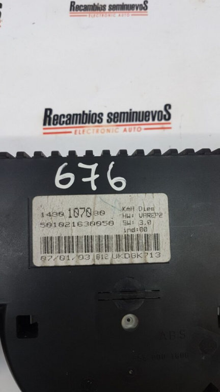 Ceasuri bord MAGNETI MARELLI CITROEN C8 1490107080 / 501021630050 / 55500016061490107080 / 501021630...