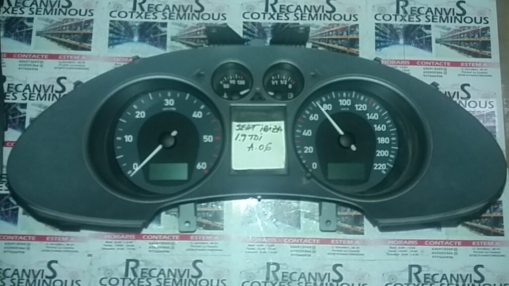 Ceasuri bord MAGNETI MARELLI SEAT CORDOBA 6L0 920 823 C / 6L0920823C6L0 920 823 C / 6L0920823C