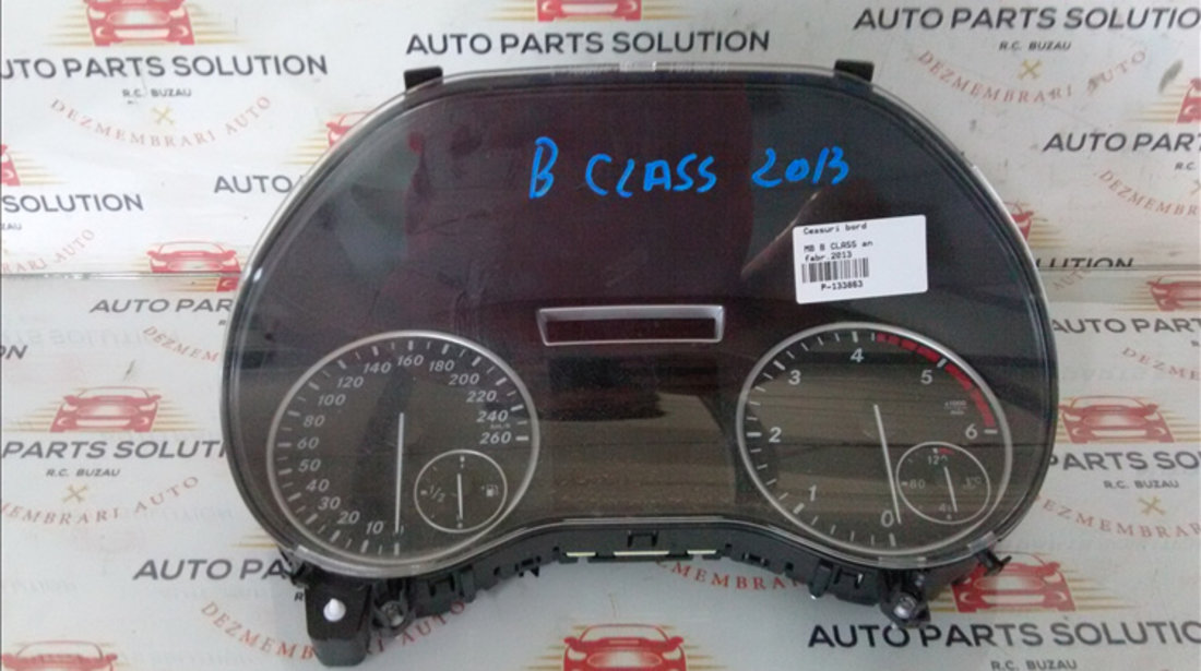 Ceasuri bord MERCEDES BENZ B CLASS W246 2013