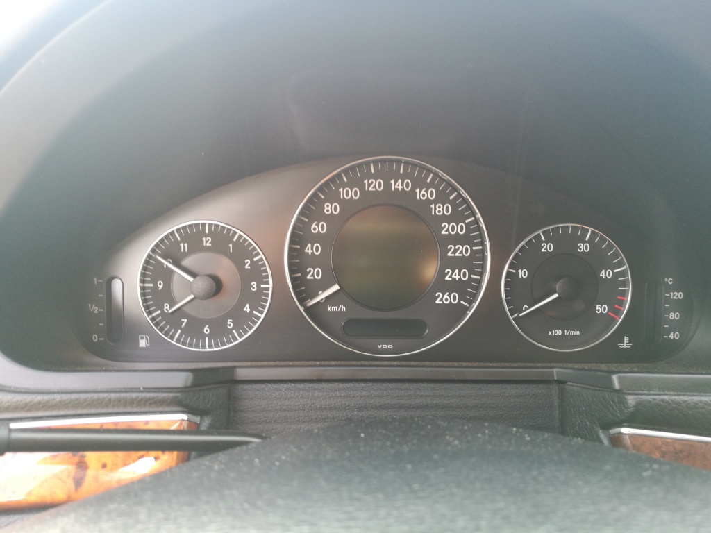 Ceasuri bord mercedes e280 cdi 4matic s211 facelift break combi