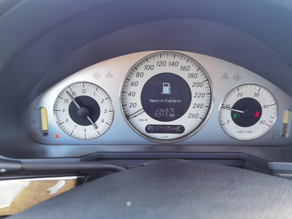 Ceasuri bord Mercedes e280 cdi v6 w211 4 matic