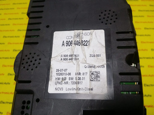 Ceasuri Bord Mercedes Sprinter, A9064468221