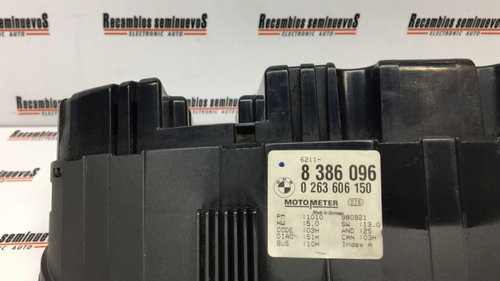 Ceasuri bord MOTOMETER BMW 320 8 386 096 / 8386096 / 0 263 606 150 / 02636061508 386 096 / 8386096 /...