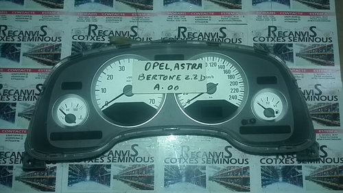 Ceasuri bord OPEL ASTRA G 09231131 FF / 09231131FF / 110.080.072/004 / 110 080 072 004 / 11008007200...