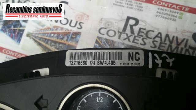 Ceasuri bord OPEL ASTRA H 13216660 / 110080261042 / 13216660 NC / 13216660NC13216660 / 110080261042 / 13216660 NC / 13216660NC