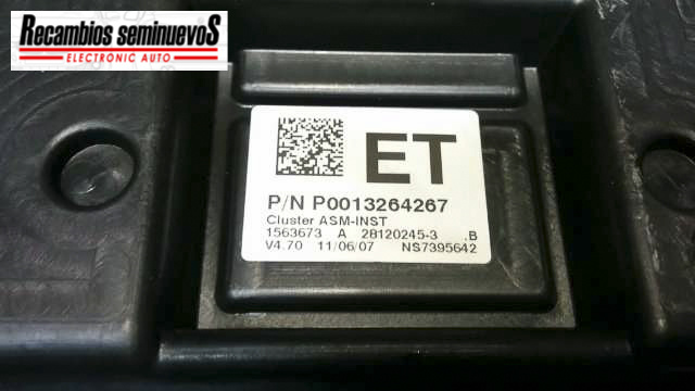 Ceasuri bord OPEL CORSA D P0013264267 / P0013264267