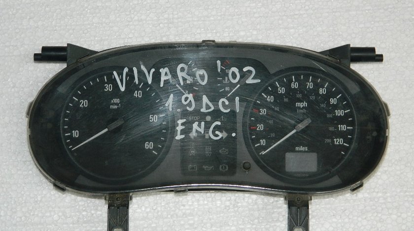 Ceasuri bord Opel Vivaro 1.9Dci model 2002