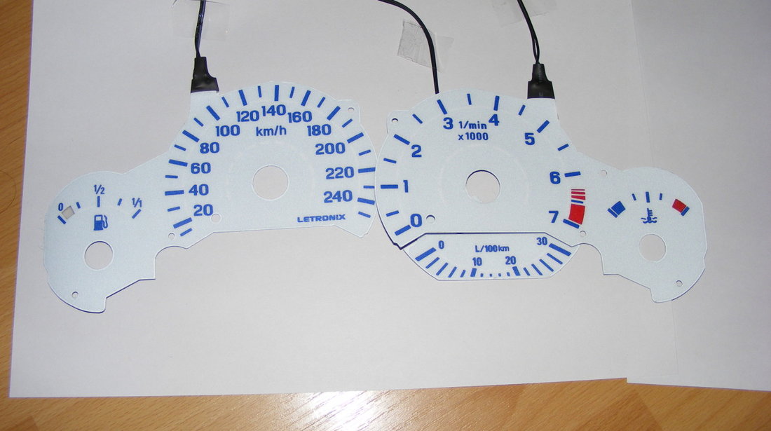Ceasuri bord plasma BMW E36 benzina 260km/h