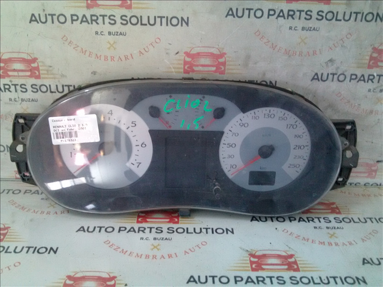 Ceasuri bord RENAULT CLIO 2 1.5 DCI an fabr. 2007