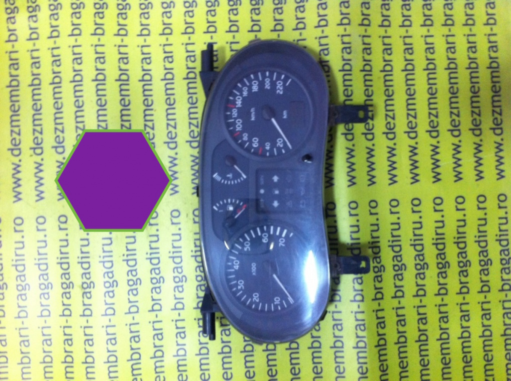Ceasuri bord Renault Clio 2 [1998 - 2005] Hatchback 3-usi 1.5 DCI MT (82 hp) II (BB0/1/2_ CB0/1/2_)