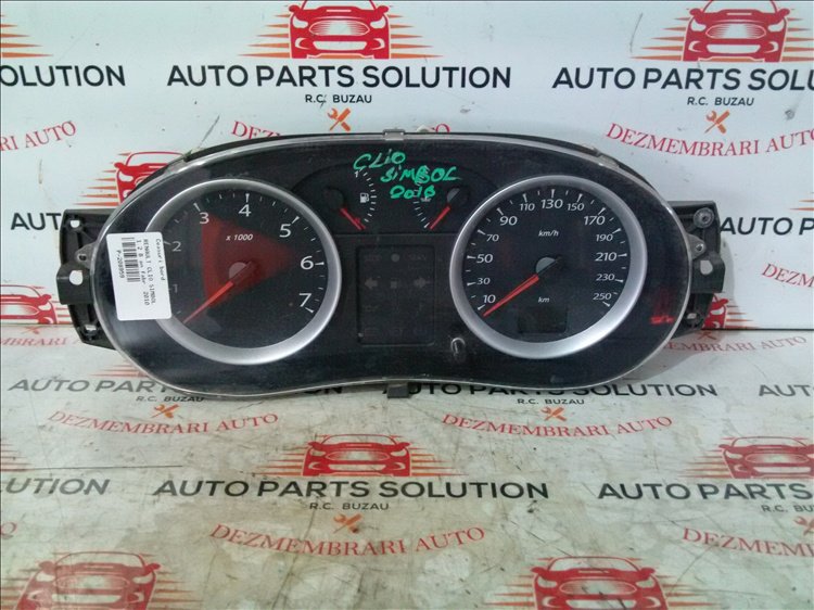 Ceasuri bord RENAULT CLIO SIMBOL 1.2 B an fabr. 2010