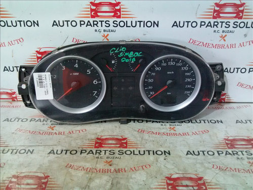 Ceasuri bord RENAULT CLIO SIMBOL 1.2 B an fabr. 2010