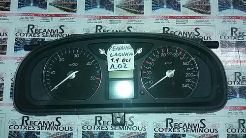 Ceasuri bord RENAULT LAGUNA 2 50101/888/0083 / 50101 888 0083 / 501018880083 / 820026335750101/888/0...