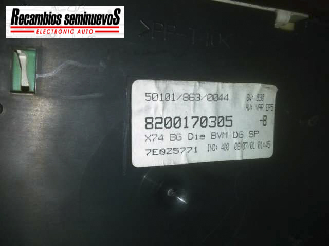 Ceasuri bord RENAULT LAGUNA 8200170305 / 7E0Z57718200170305 / 7E0Z5771