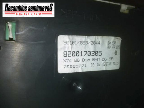 Ceasuri bord RENAULT LAGUNA 8200170305 / 7E0Z57718200170305 / 7E0Z5771
