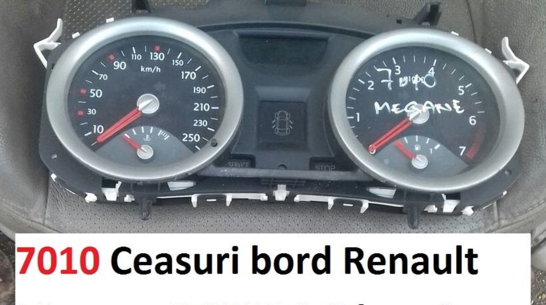 Ceasuri bord Renault Megane 2