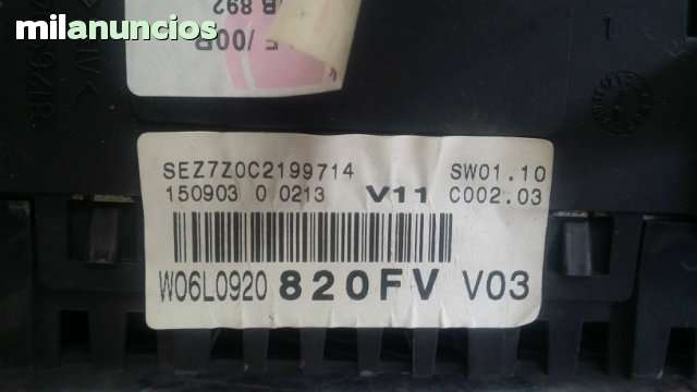 Ceasuri bord SEAT IBIZA, 110280105011B, 