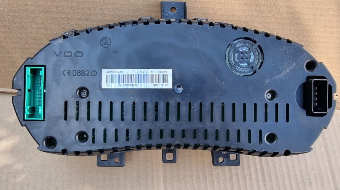 Ceasuri bord Skoda Fabia 2 1.2 benzina 2008 2009 2010 2011